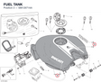 FUEL TANK 58612671AA diagram position