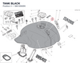 TANK BLACK 58612692EK diagram position