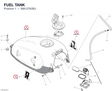 FUEL TANK 58612762BJ diagram position