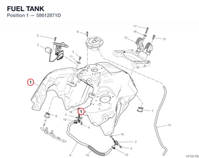FUEL TANK 58612871D diagram position