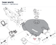 TANK WHITE 58612931AC diagram position