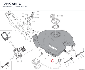 TANK WHITE 58612931AC diagram position