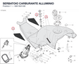 SERBATOIO CARBURANTE ALLUMINIO 58613021AB diagram position