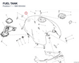FUEL TANK 58613044AA diagram position