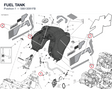 FUEL TANK 58613091FB diagram position