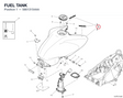 FUEL TANK 58613154AA diagram position