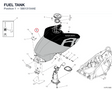 FUEL TANK 58613154AE diagram position