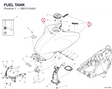 FUEL TANK 58613154AX diagram position