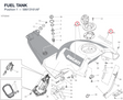 FUEL TANK 58613161AF diagram position