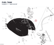 FUEL TANK 58613181DF diagram position