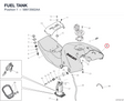 FUEL TANK 58613562AA diagram position