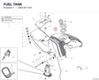FUEL TANK 58613571AA diagram position