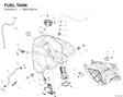 FUEL TANK 58613591A diagram position