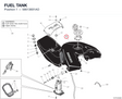 FUEL TANK 58613691AO diagram position