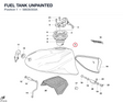 FUEL TANK UNPAINTED