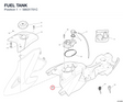 FUEL TANK 58631701C diagram position