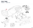 FUEL TANK 58631711D diagram position