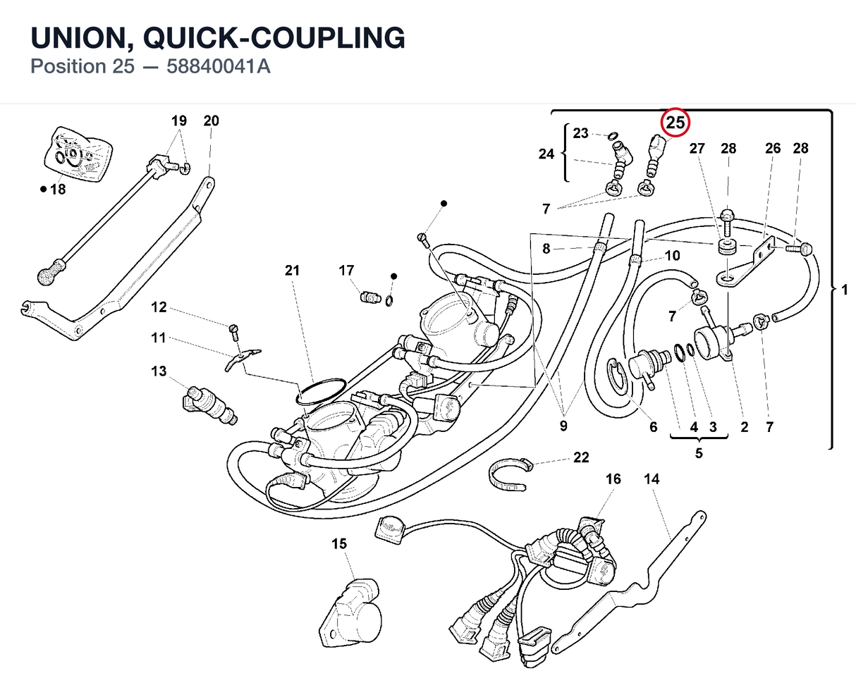 UNION, QUICK-COUPLING