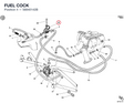 FUEL COCK 58840142B diagram position