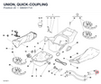 UNION, QUICK-COUPLING