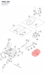 Diagram preview: TOOL SET (95829099000)