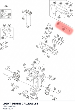 Diagram preview: LIGHT DIODE CPL.RALLYE (76212098000)