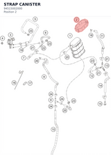 Diagram preview: STRAP CANISTER (94515002000)