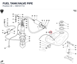 FUEL TANK/VALVE PIPE