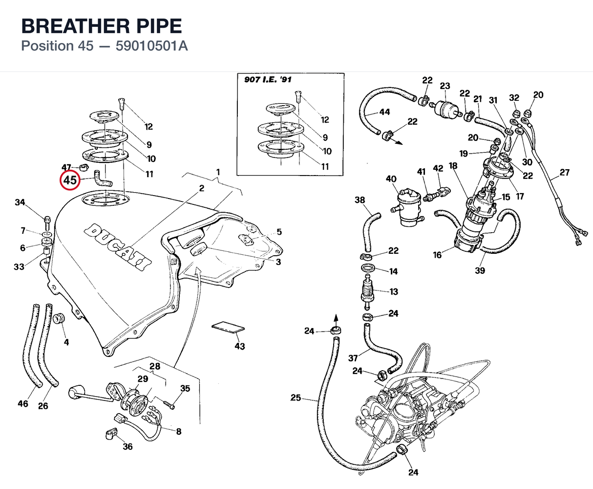BREATHER PIPE