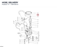 HOSE, DELIVERY 59010551A diagram position