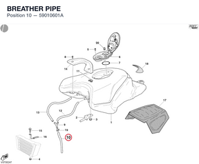BREATHER PIPE 59010601A diagram position