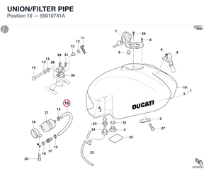 UNION/FILTER PIPE 59010741A diagram position