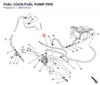FUEL COCK/FUEL PUMP PIPE