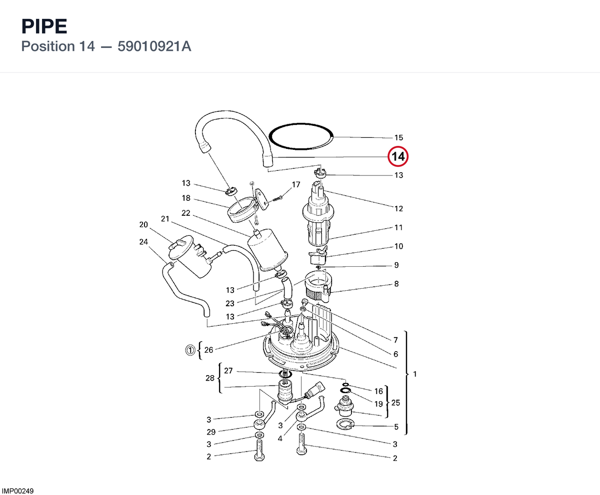 PIPE 59010921A diagram position
