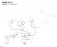 HOSE 7X13 59011411A diagram position