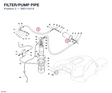 FILTER/PUMP PIPE 59011441A diagram position