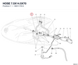 HOSE 7.5X14.5X70 59011791A diagram position