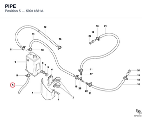 PIPE 59011881A diagram position