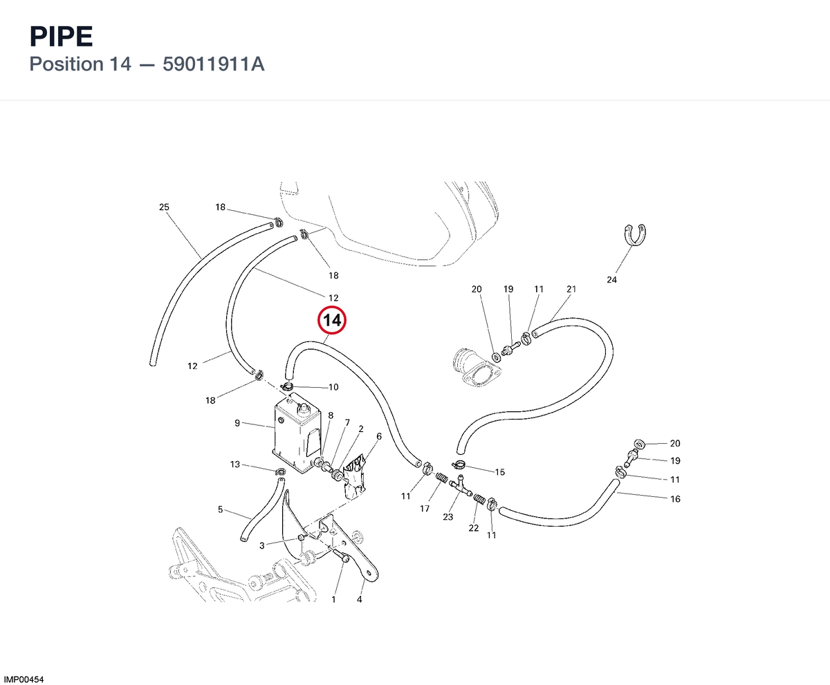 PIPE 59011911A diagram position