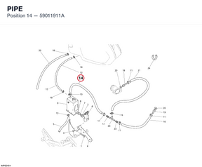 PIPE 59011911A diagram position
