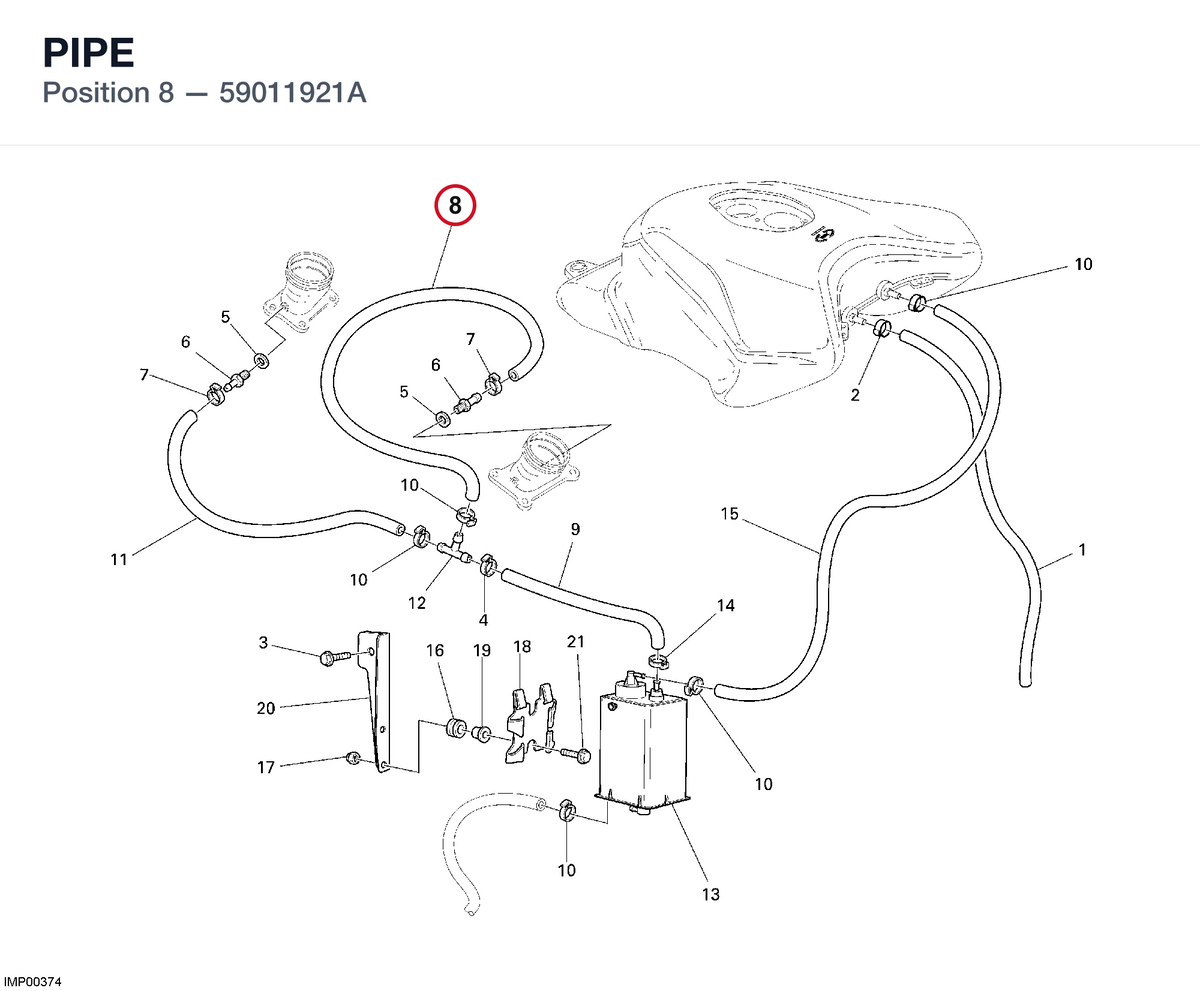 PIPE 59011921A diagram position