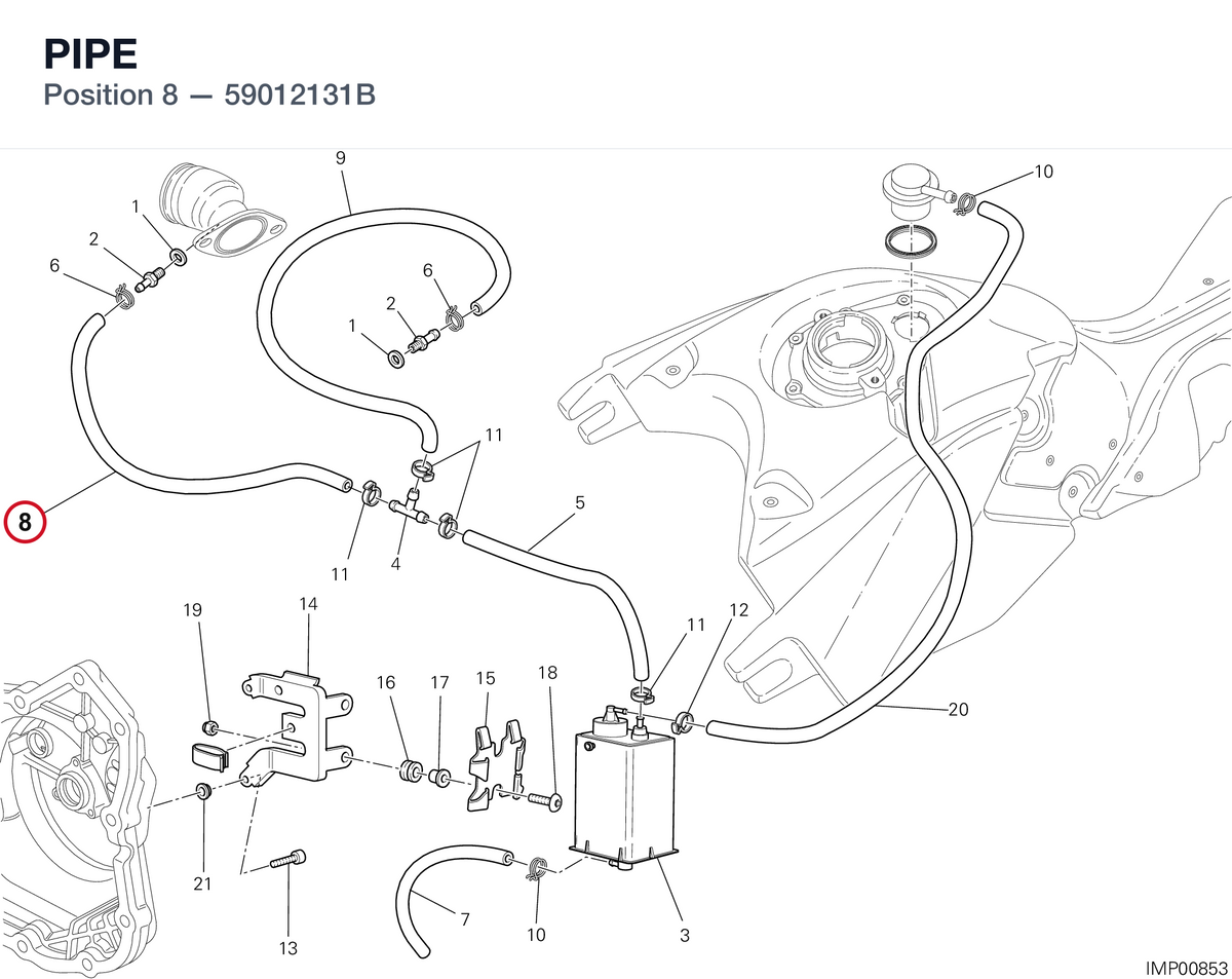 PIPE 59012131B diagram position