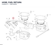 HOSE, FUEL RETURN
