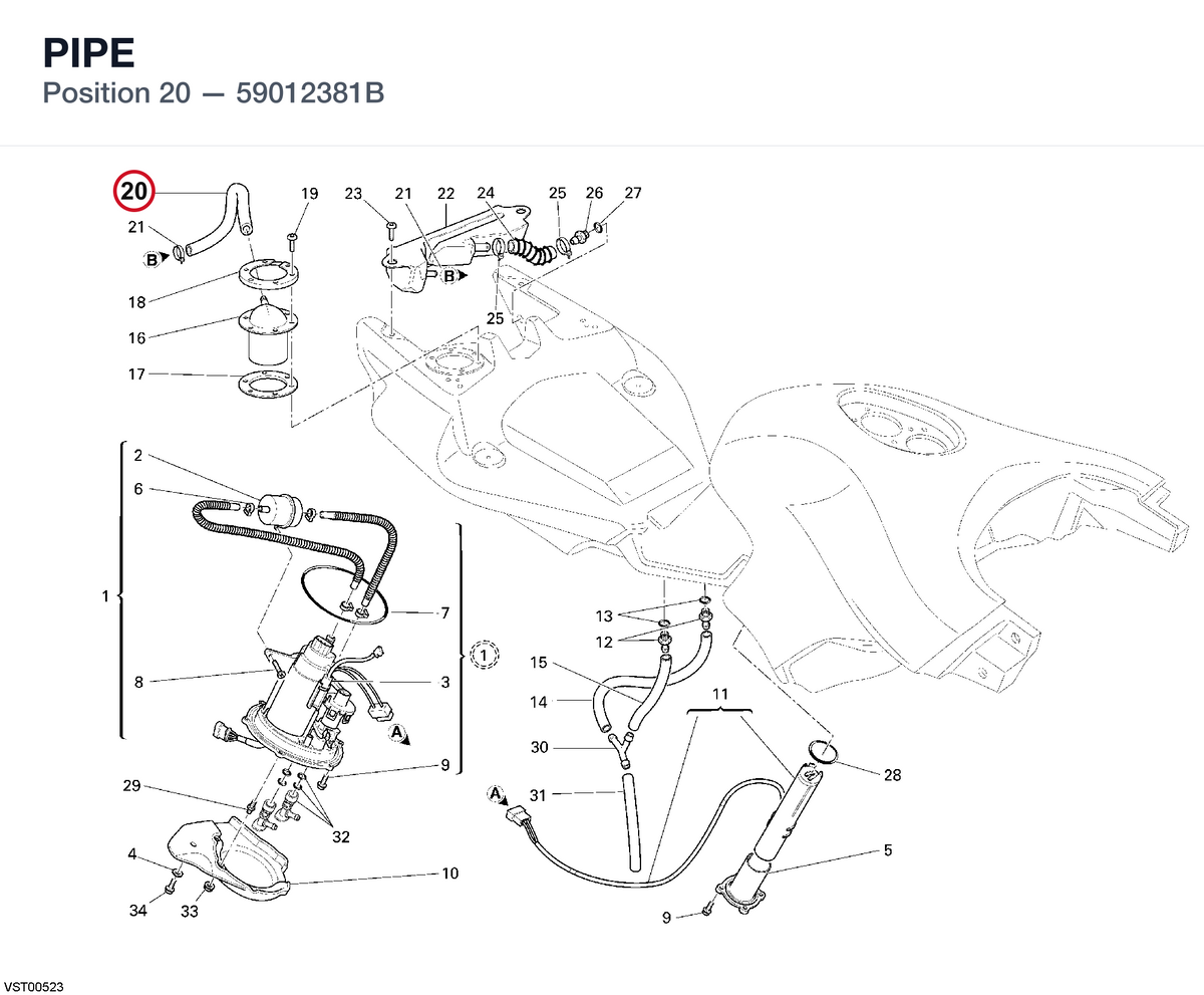 PIPE 59012381B diagram position