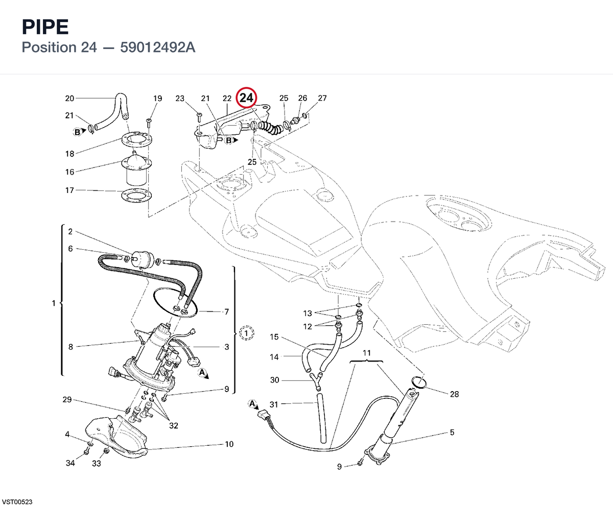 PIPE 59012492A diagram position