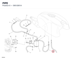 PIPE 59012801A diagram position
