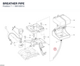 BREATHER PIPE 59012851A diagram position