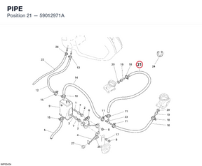 PIPE 59012971A diagram position