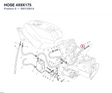 HOSE 4X9X175 59013081A diagram position