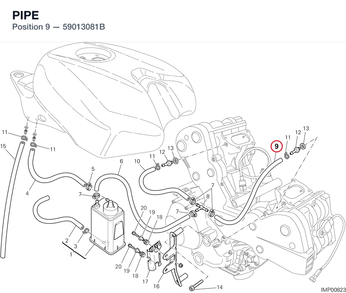 PIPE 59013081B diagram position